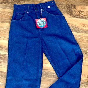 NOS Vintage high waisted dark denim flare jeans 26
